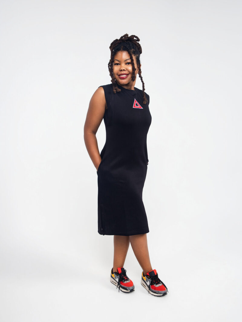 Pyramid Midi Dress
