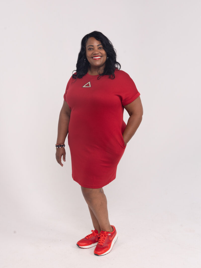Pyramid T-Shirt Dress
