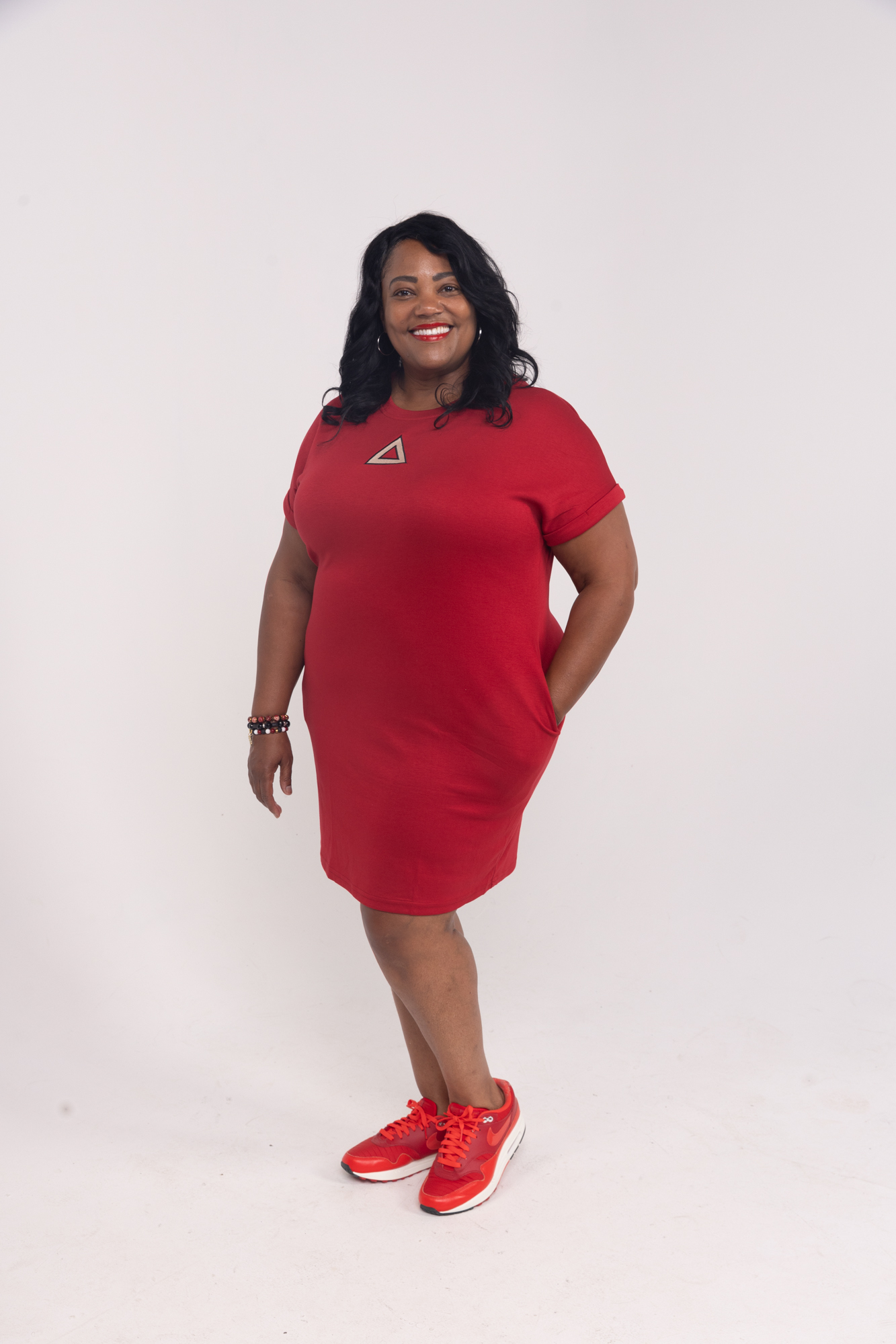 Pyramid T-Shirt Dress
