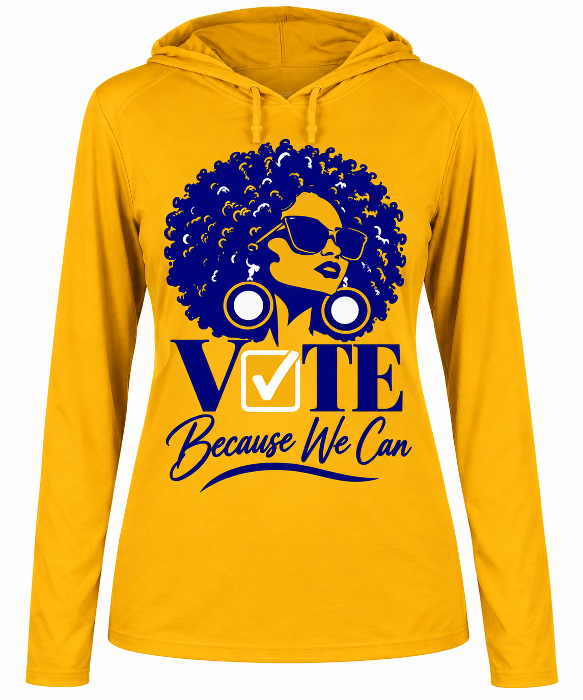 D9 Unity Vote Sweatshirt - Gold & Blue