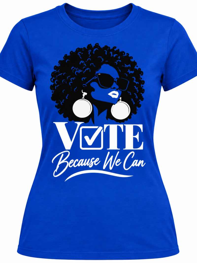 D9 Unity Vote Tee - Blue & White