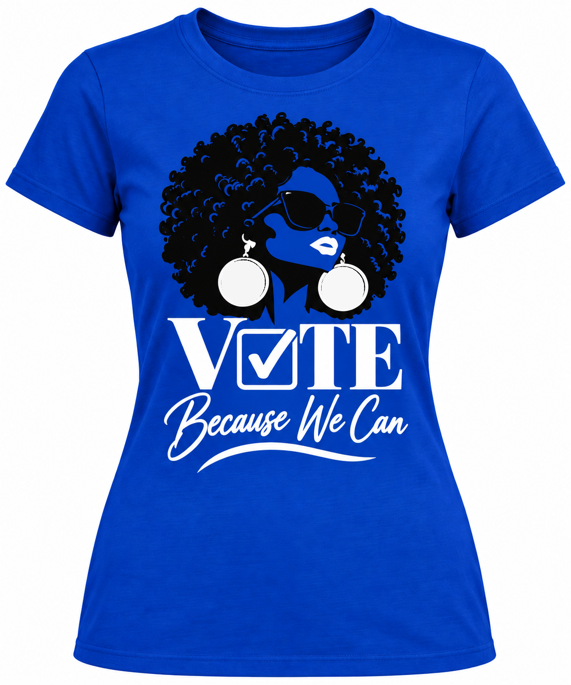 D9 Unity Vote Tee - Blue & White