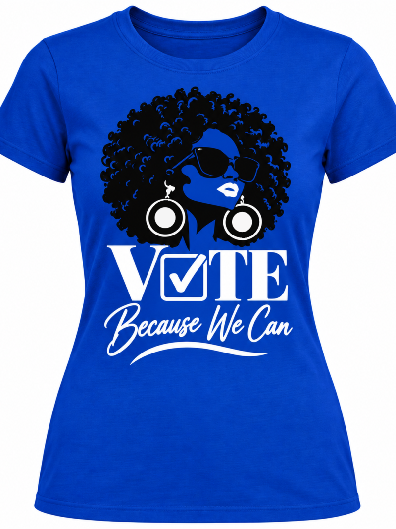 D9 Unity Vote Tee - Blue & White