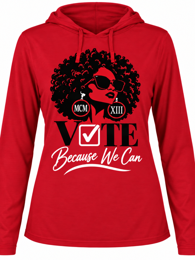 D9 Unity Vote Sweatshirt - Crimson & Cream