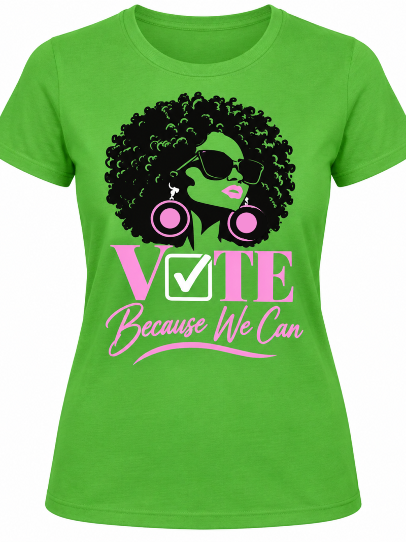 D9 Unity Vote Tee - Pink & Green