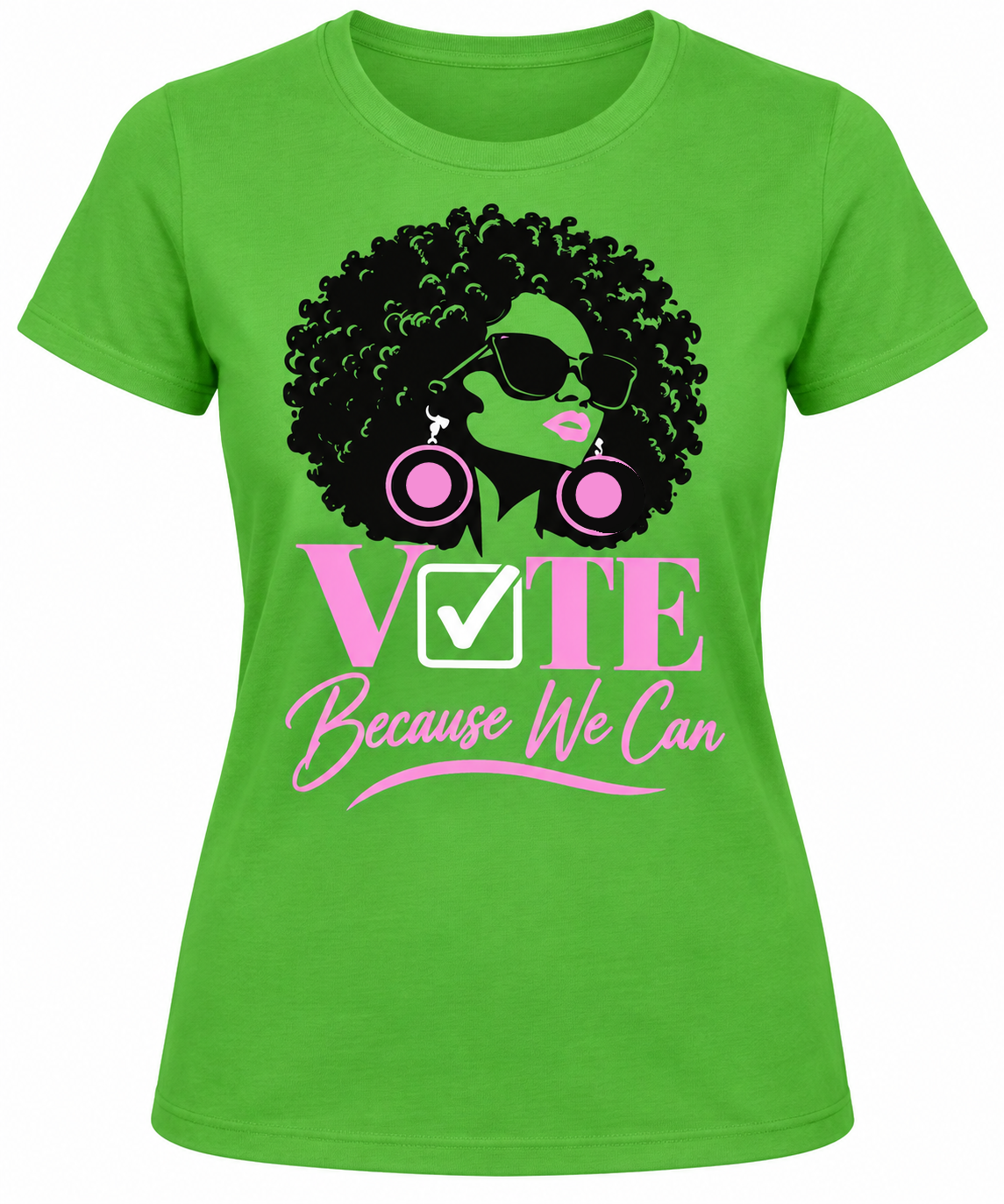 D9 Unity Vote Tee - Pink & Green